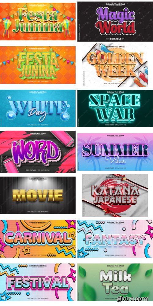 Editable Text Effect In Modern Trend Style 9 500xAI