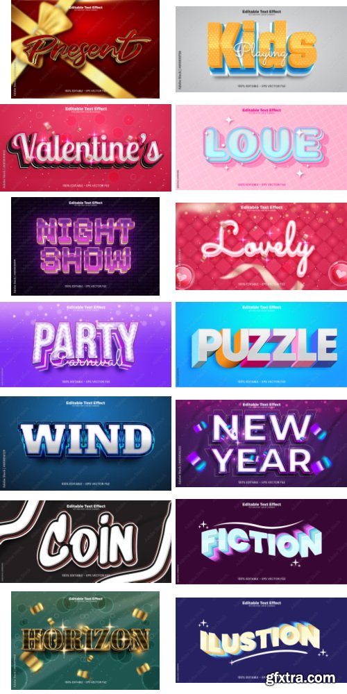 Editable Text Effect In Modern Trend Style 9 500xAI