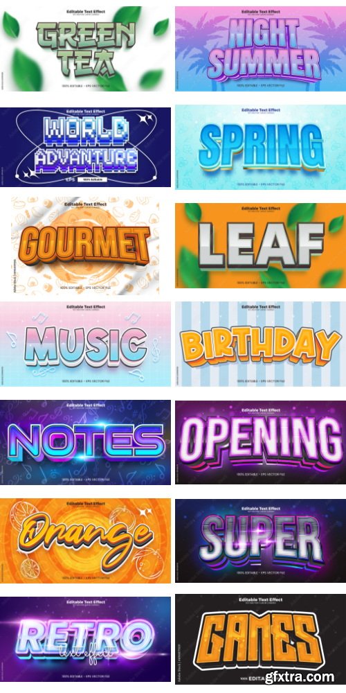 Editable Text Effect In Modern Trend Style 9 500xAI