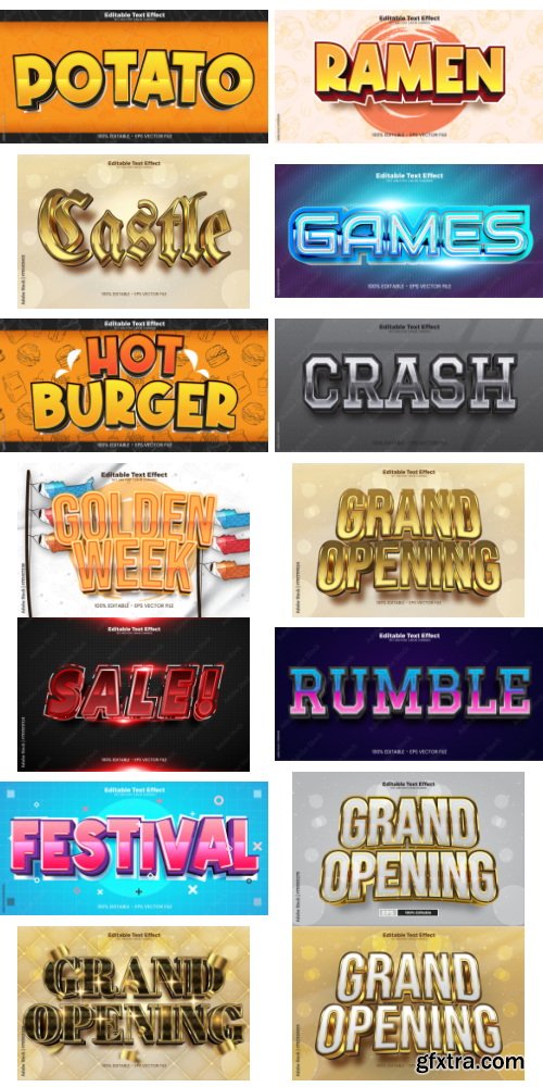 Editable Text Effect In Modern Trend Style 9 500xAI