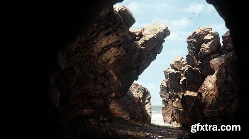 Quixel MegaScans - Nordic Coastal Cliffs Collections