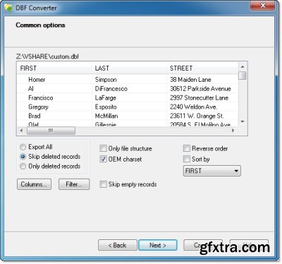 DBF Converter 7.43
