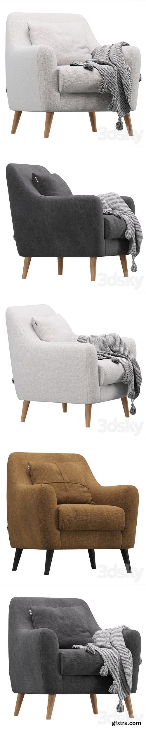 3dsky Pro - Armchair Odense