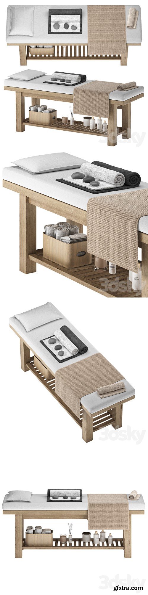 3dsky Pro - Massage table for SPA