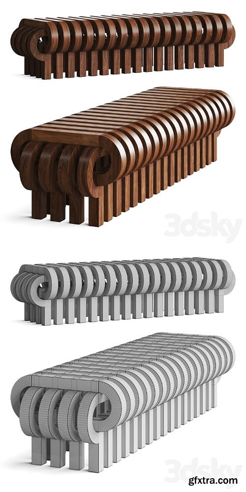 3dsky Pro - Tolga Sencer Tamga Bench