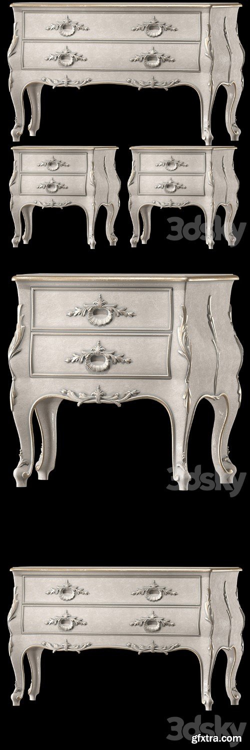3dsky Pro - juliettesinteriors nightstand and dresser art JX0108