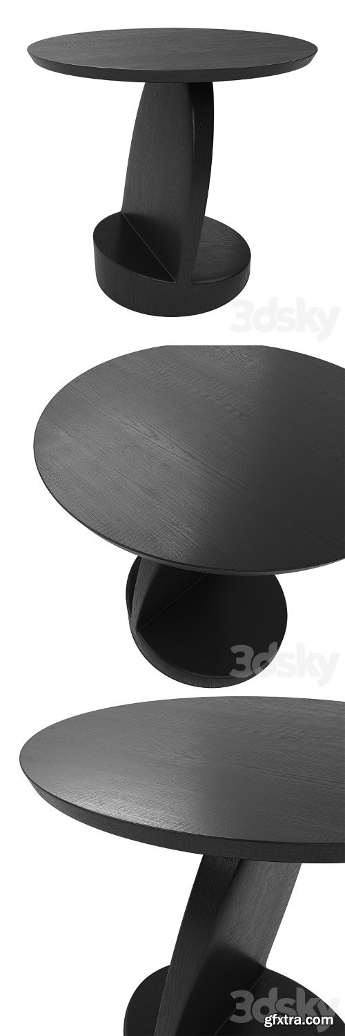 3dsky Pro - Oblic side table by Ethnicraft