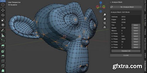 BlenderMarket - Analyze Mesh v1.0.5