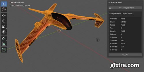BlenderMarket - Analyze Mesh v1.0.5