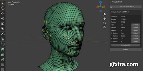 BlenderMarket - Analyze Mesh v1.0.5