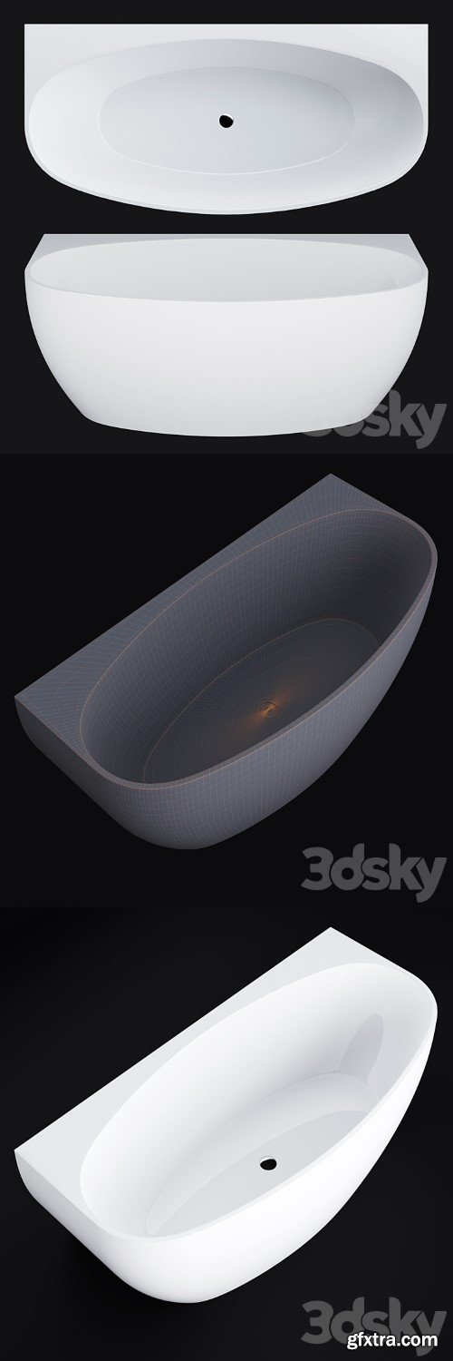 3dsky Pro - Bath BelBagno BB83-1700