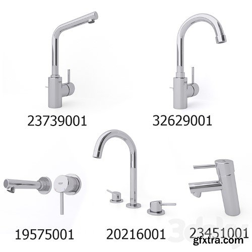 3dsky Pro - Grohe Concetto Mixers