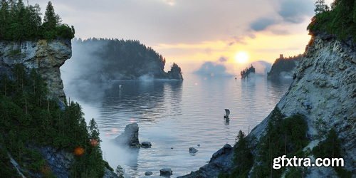 BlenderMarket - Dynamic Pine Biomes