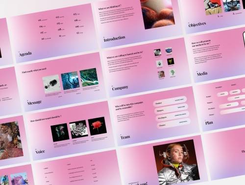 'Communication Plan - Figma Slides'