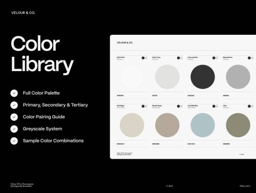 'Premium Brand Guidelines System'