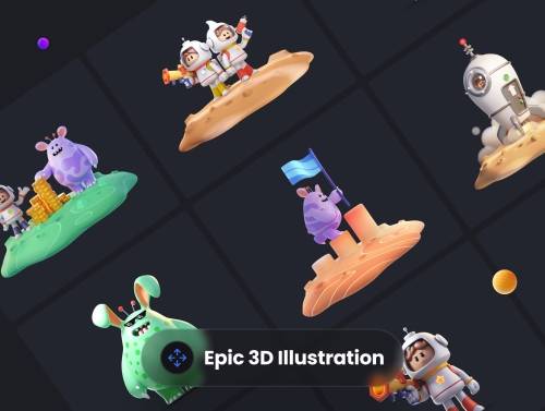 'AstroClash: Play-to-Earn NFT Marketplace Kit'