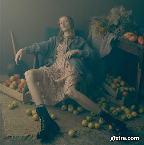 Olga Tuponogova - Portrait for gloss + Light from the window