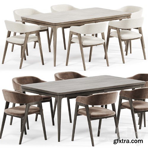 3dsky Pro - Chelsea Chair, Extensible table New York