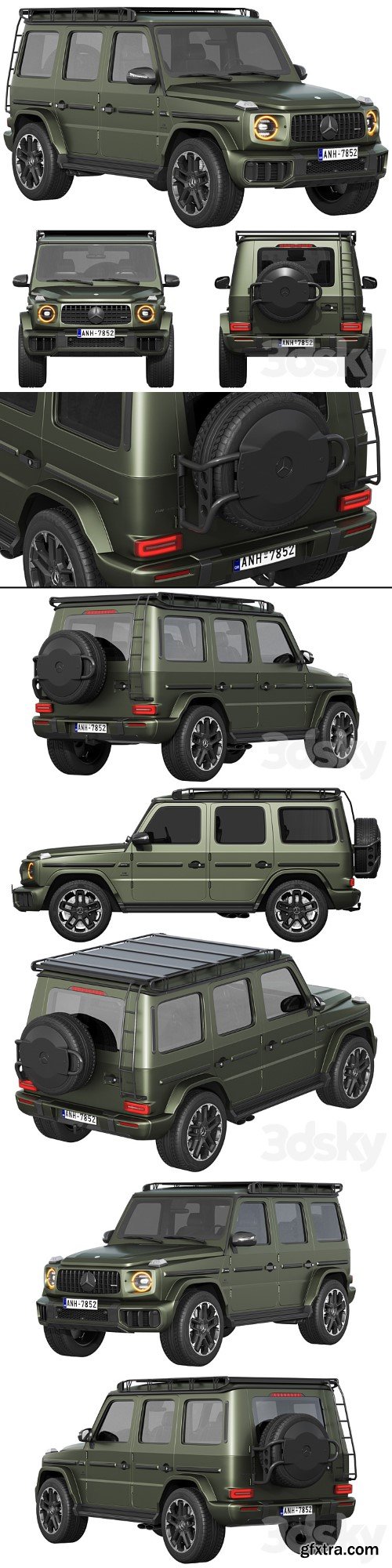 3dsky Pro - Mercedes-Benz G63 AMG 2025 Offroad Package PRO