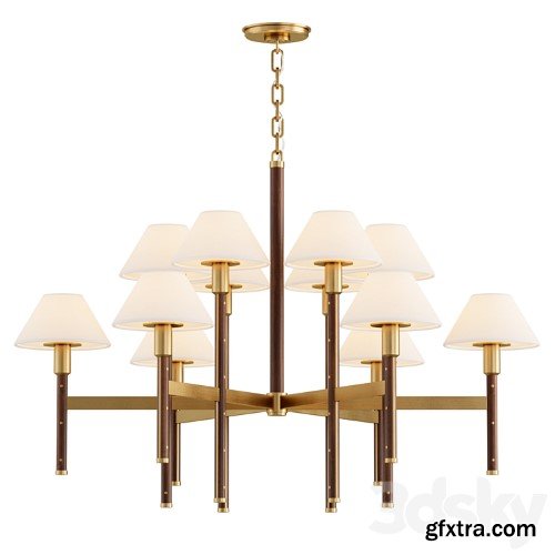 3dsky Pro - Ralph Lauren - Radford Large 2 Tier Chandelier