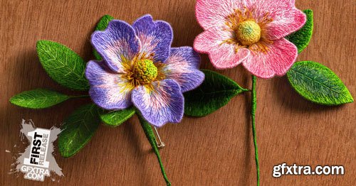 Domestika - Stumpwork Embroidery: Create 3D Ornaments