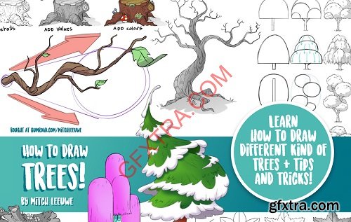 How to Draw Mitch Leeuwe Collection