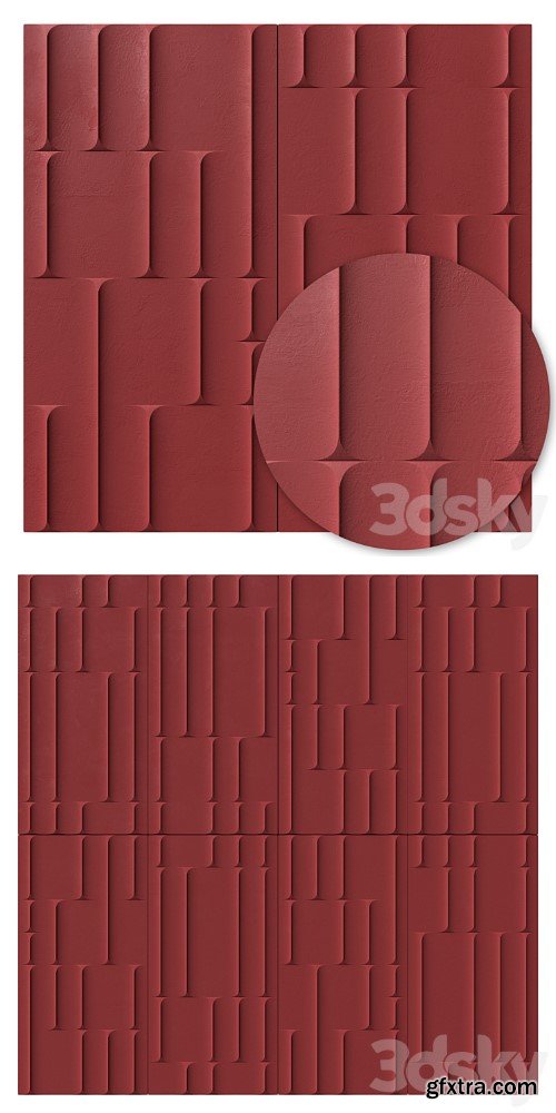 3dsky Pro - Decorative panel Inkiostro Bianco MOTIVO 3dsky Pro - Decorative panel Inkiostro Bianco MOTIVO