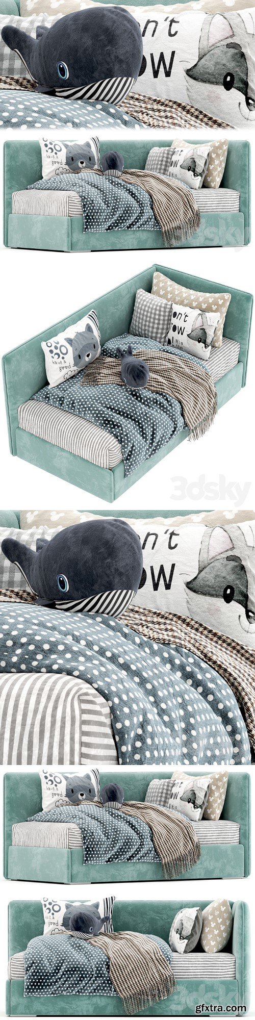 3dsky Pro - Modern style sofa bed 1