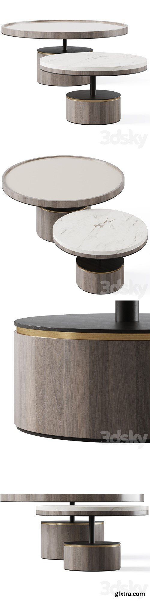 3dsky Pro - Coffee table PAROS by Frato