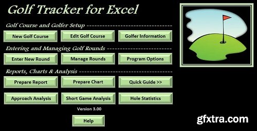 Golf Tracker For Excel 3.0