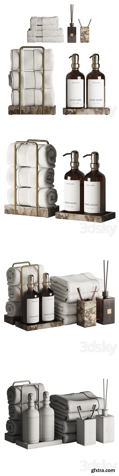 3dsky Pro - Urban Bathroom Set 001