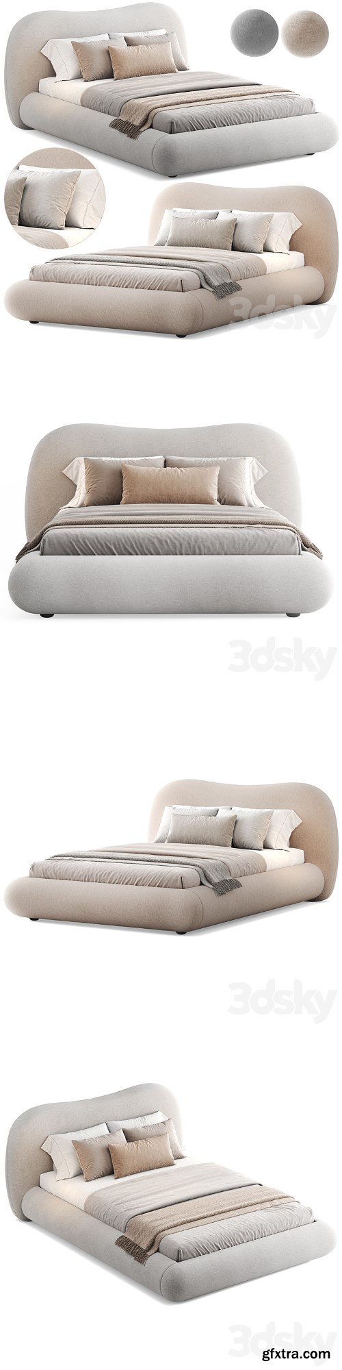 3dsky Pro - Bed EMBER from Divan ru