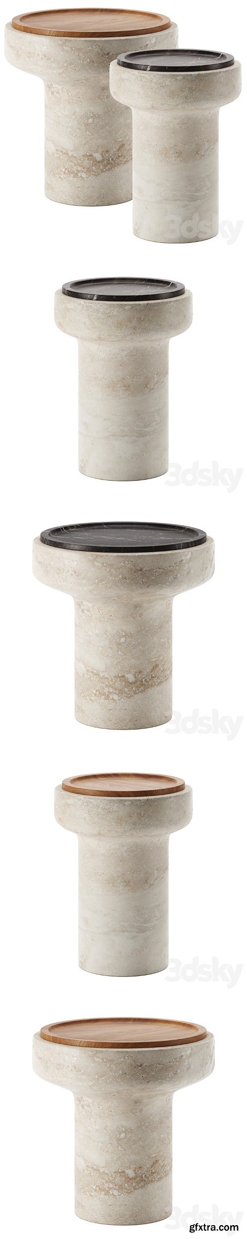 3dsky Pro - TIVOLI Side Table by Ivan Colominas