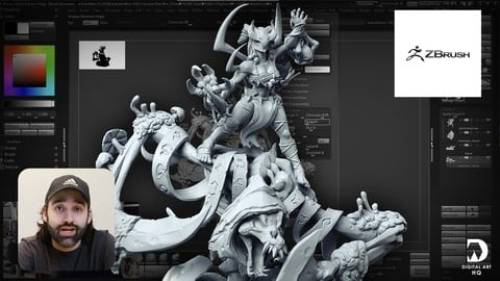 'Udemy - Sculpt Characters for Collectibles using Zbrush'