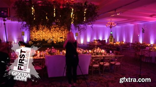 The Wedding School - Reception Detail Lighting