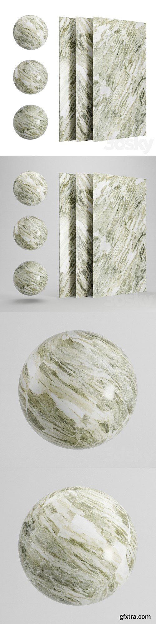 3dsky Pro - Ancient Green Marble