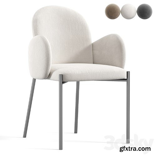 3dsky Pro - Стул Мейси Cozy White