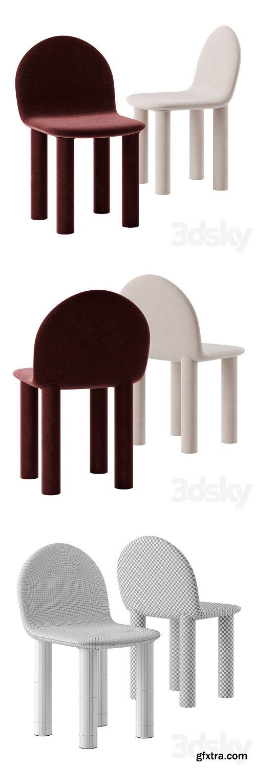 3dsky Pro - Arch chair by Sarah Ellison