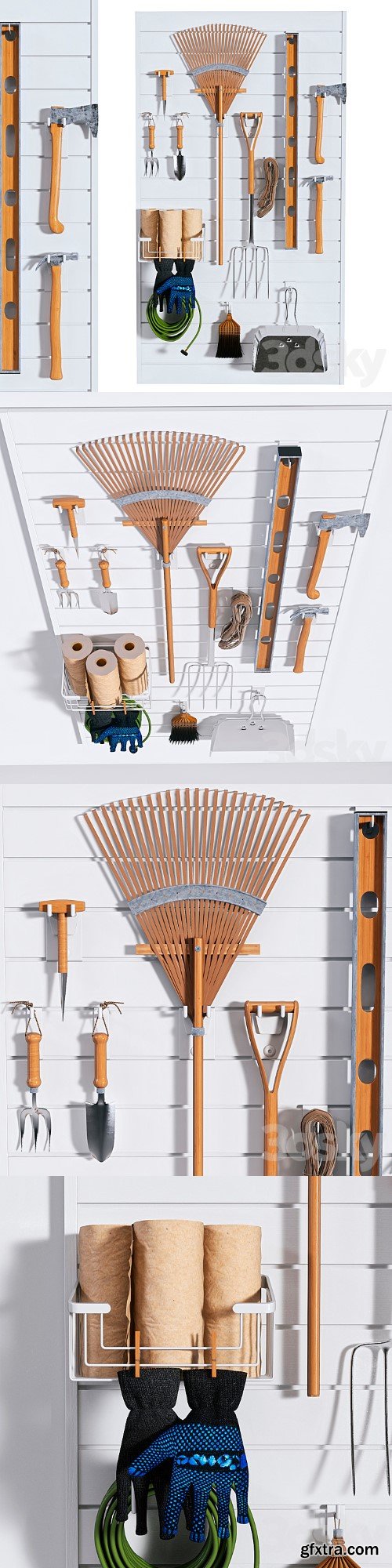 3dsky Pro - Storage of garden tools
