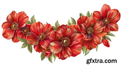 Valentine's Day Background Illustrations with AI 2, 39xJPG