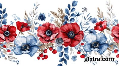 Valentine's Day Background Illustrations with AI 2, 39xJPG