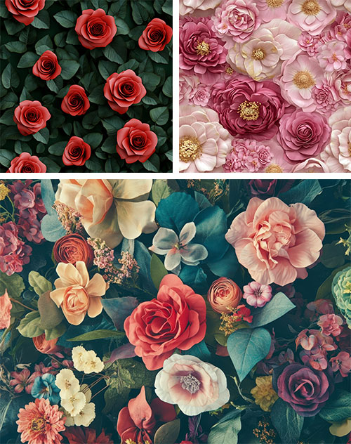 Valentine's Day Background Illustrations with AI 3, 37xJPG