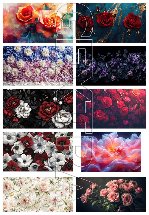 Valentine's Day Background Illustrations with AI 3, 37xJPG