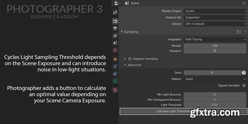 Gumroad - Photographer 5.4.13 Blender Add-on Gumroad - Photographer 5.4.13 Blender Add-on