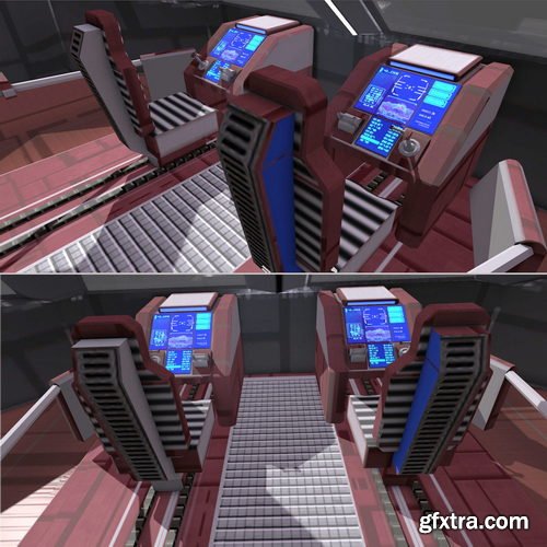 Cgtrader - Tug Ship VR / AR / low-poly 3d model