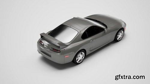 Artstation - TOYOTA SUPRA 1998