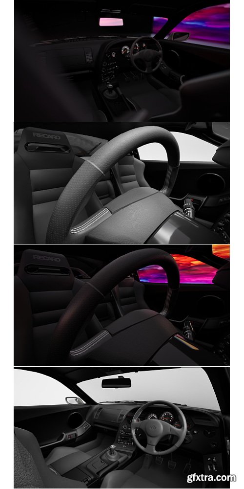 Artstation - TOYOTA SUPRA 1998