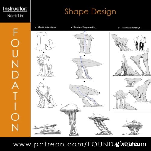 Gumroad - Foundation Patreon - Shape Design with Norris Lin