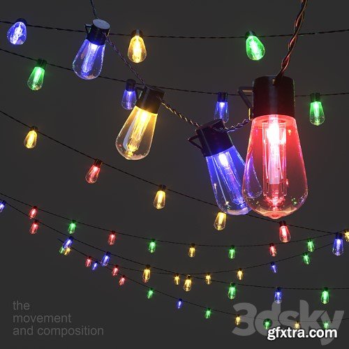 3dsky Pro - Editalorble Garland Color