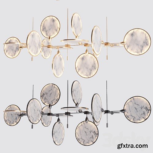 3dsky Pro - Chandelier Nebula L by Imperiumloft